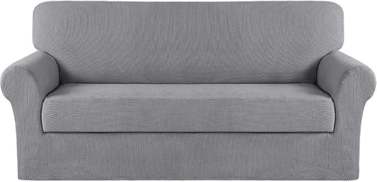 Turquoize Stretch Sofa Slipcover 2 Pieces Sofa Cover Couch Cover