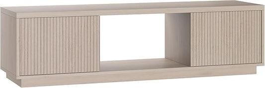 Henn&Hart Fluted TV Stand for TVs up to 65"