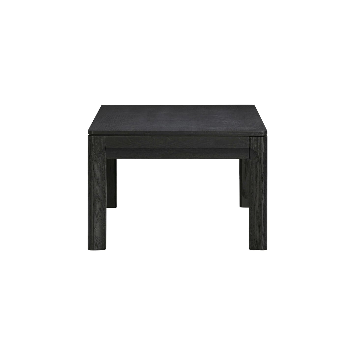 NTC Flow Modern Wooden Rectangle Coffee Table with Hidden Drawer – Waterproof & Heat Resistant, Burnt Black