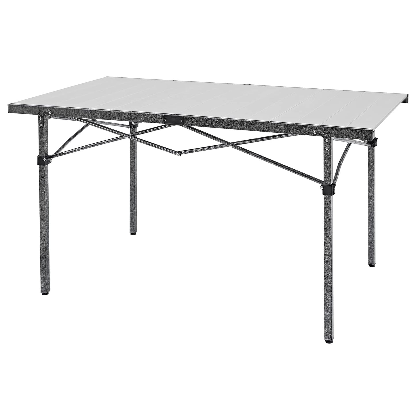 KingCamp Camping Kitchen Table with Windscreen, Camping Sink, Folding Side Table, Storage Organizer Portable Folding Camping Table Outdoor Kitchen Station for Camp BBQ Picnic Backyard