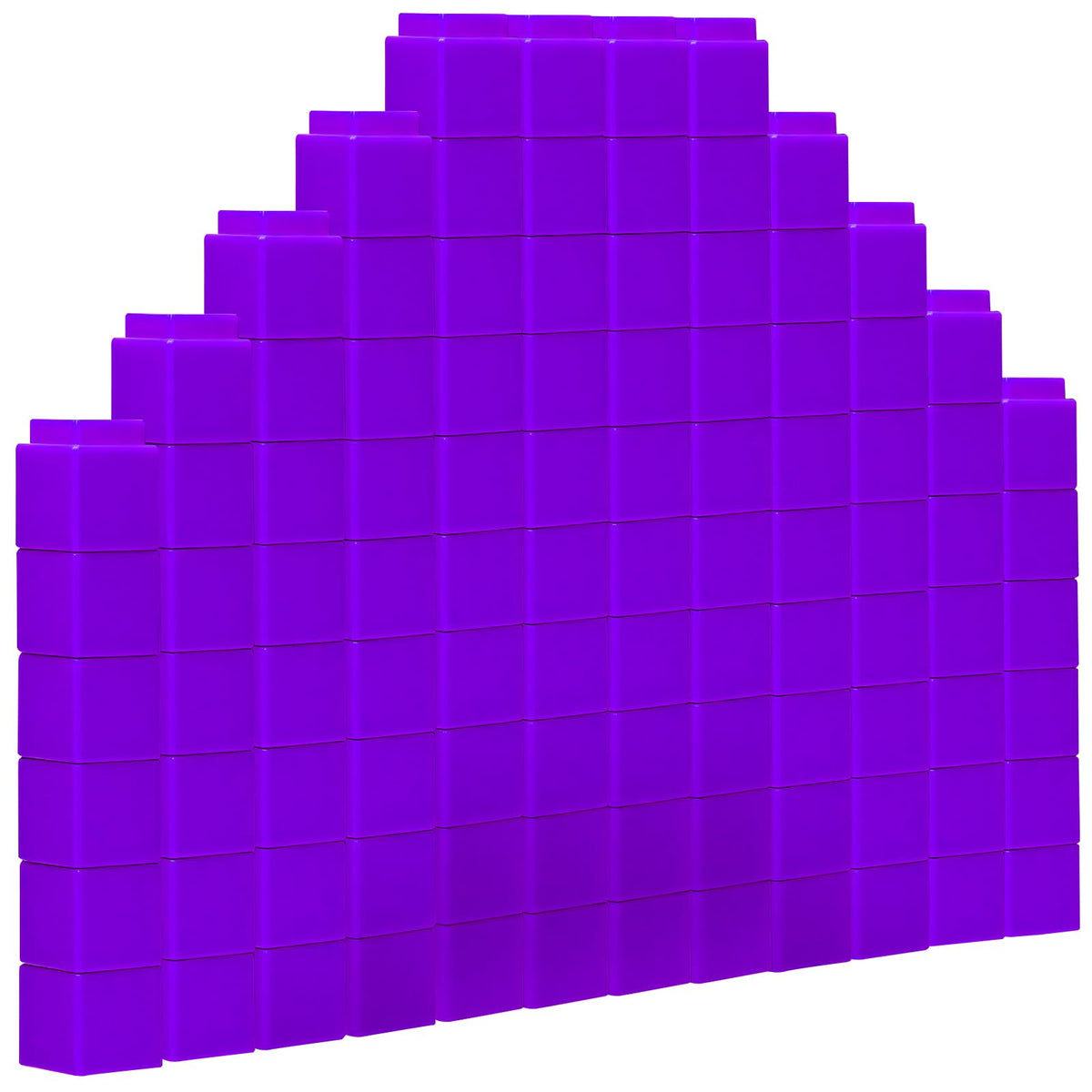 200 Pcs Purple Linking Cubes for Math Counting Cubes Manipulatives Plastic Counting Block Manipulative Classroom Learning Supplies for Educational Preschool Activities Boy Girl (Purple)