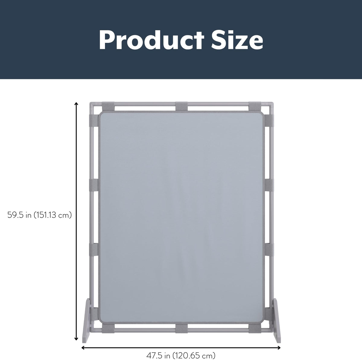 Children's Factory Big Screen PlayPanel - Set of 3, Kids Room Divider, Classroom Privacy Screen, Cantilever Feet Included, Elements