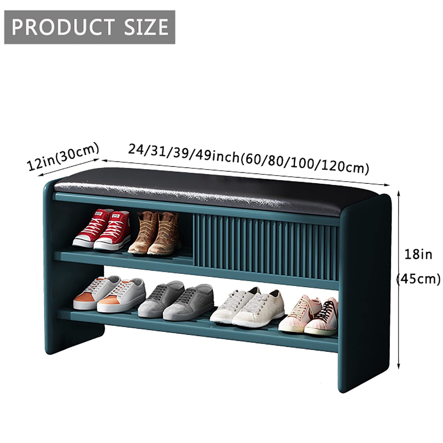Benches Garden Bench Outdoor Patio Seating Backless Park Chair Lawn Path Slatted Seats,Modern Wooden Shoe Storage Bench with Leather Cushion Pink Black Upholstered Shoe Cabinet Organizer for