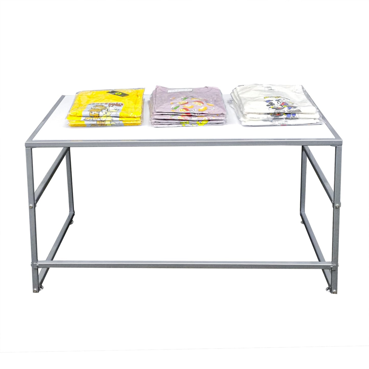FixtureDisplays® Returned Unit, 38.7 X 23.3 X 20 Table for Home Garage Office Retail and Exhibition Displays, Has Chips Scraches RTN119995 Small Table-NPF