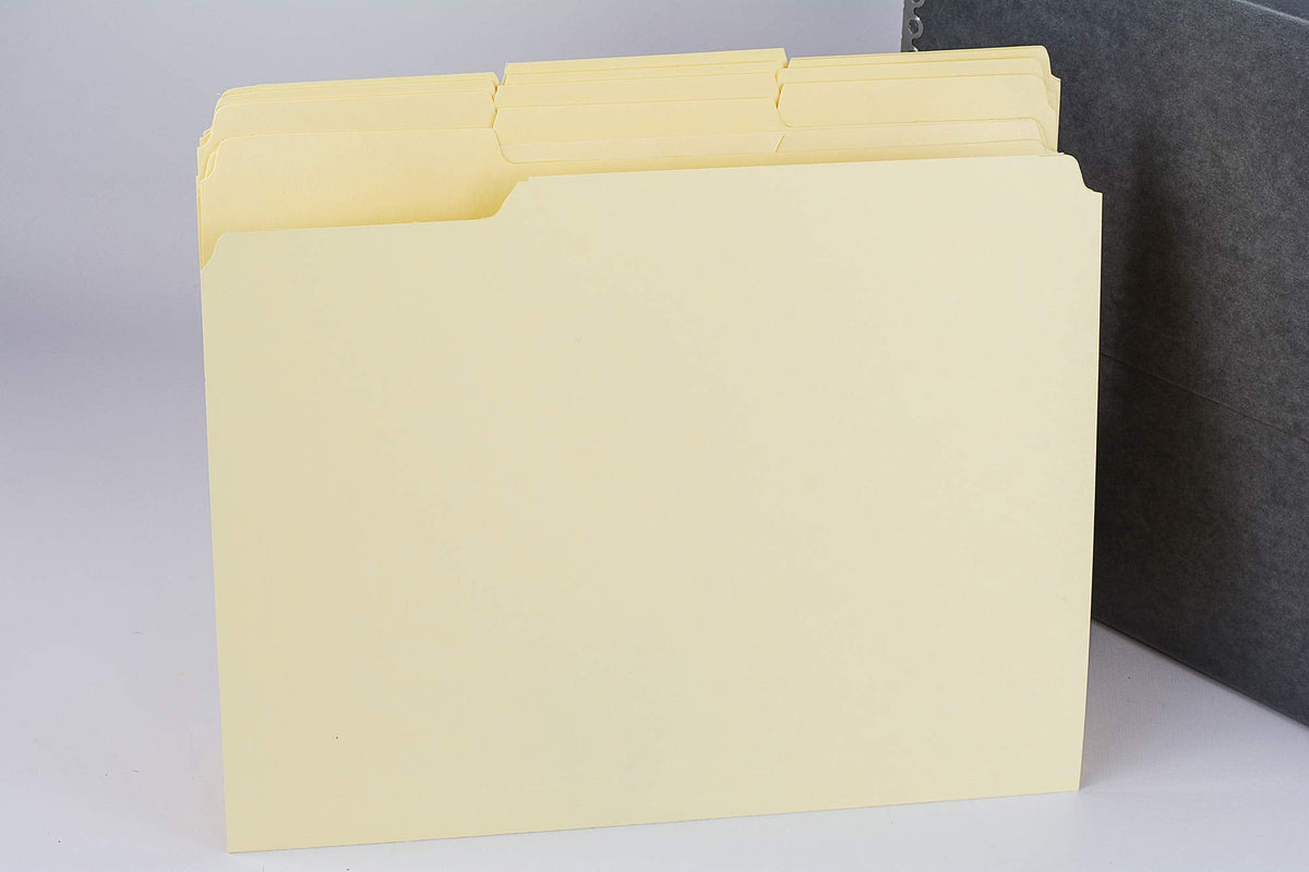 Lineco, Archival Document Storage Box with 12 Letter Sized File Folders, Acid-Free Organizer for Prints, Photos, Papers 12.5" x 10.5" x 5" Wide, Gray