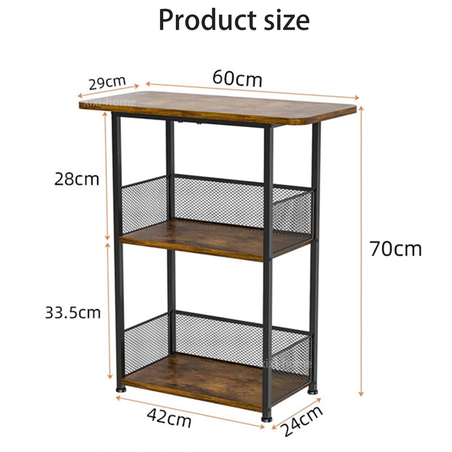 Xixi Home 3-Tier Wine Rack,Freestanding Whiskey Rack with Tabletop Wine Storage Shelve Versatile Liquor Stand Corner Liquor Bottle Display Shelf for Home Kitchen Bar Liquor Cabinets（H#）
