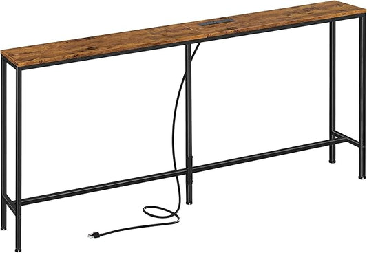 SUPERJARE 70 Inch Console Table