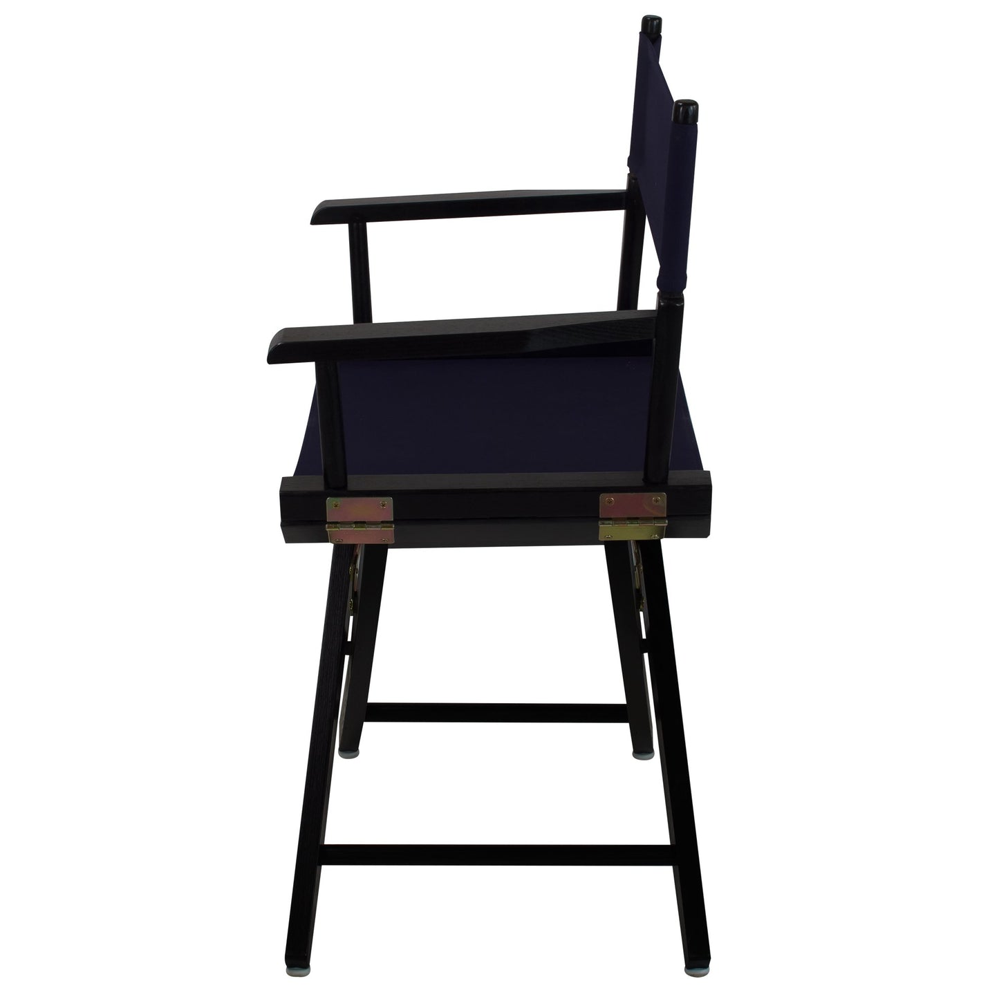 American Trails Extra-Wide Premium 18" Director's Chair Black Frame with Navy Canvas
