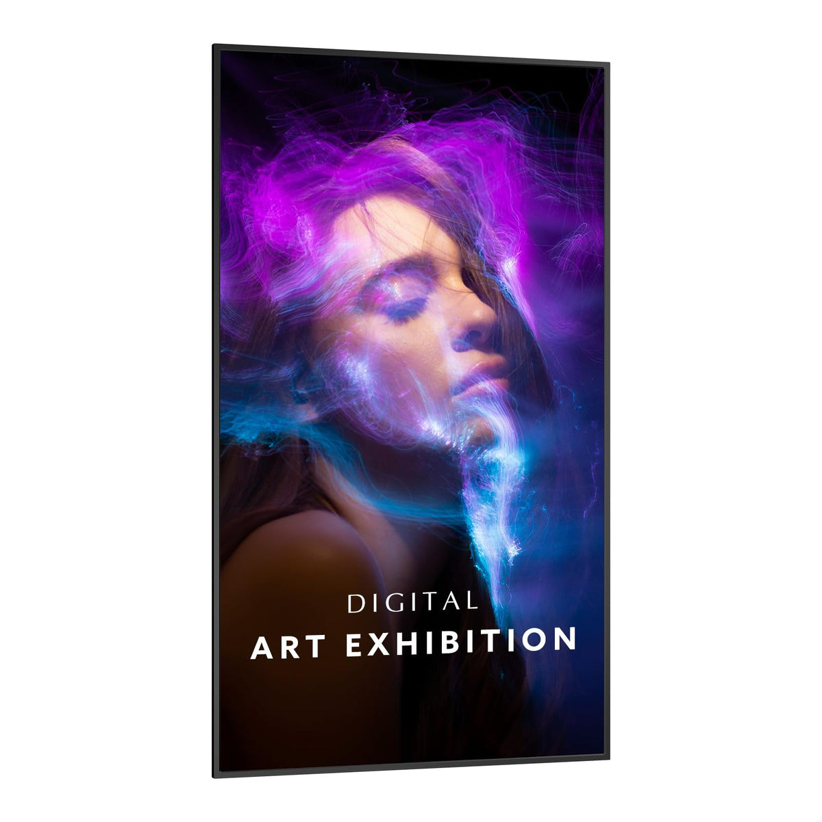 MENSETIC Digital Signage, 55 Inches Digital Signage Display, LED Screen High Brightness Advertising Display Kiosk, High Brightness Android Vertical Horizontal Poster with Content Management System