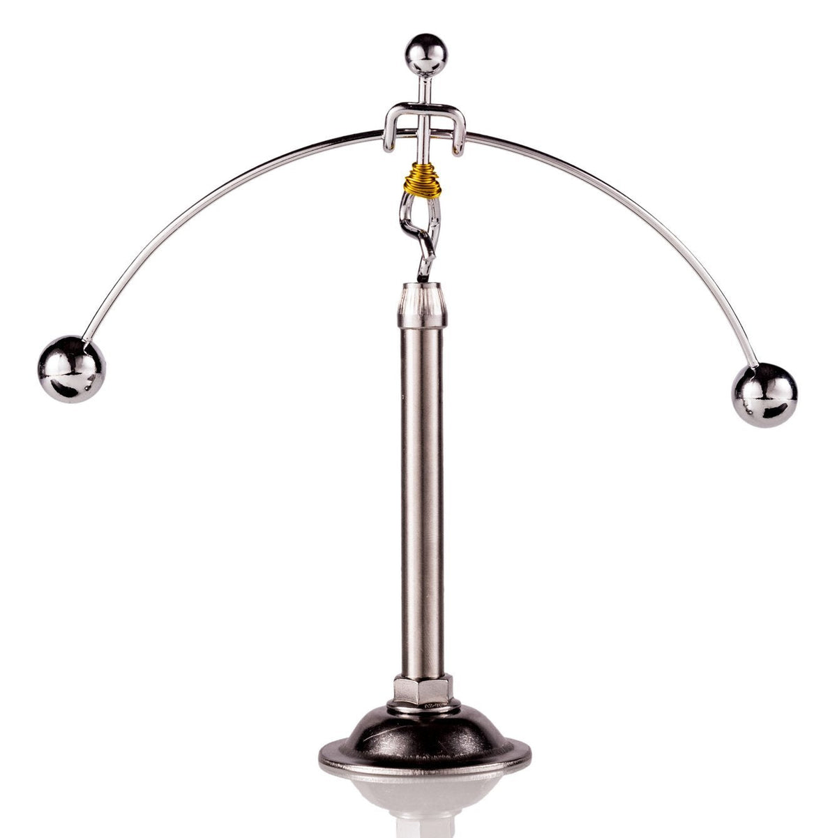 Sunnytech Steel Balance Toy Weightlifter Kinetic Art Balance Toy Balancing Decompressive Science Psychology Home Offic Decor Desk Decor WJ049