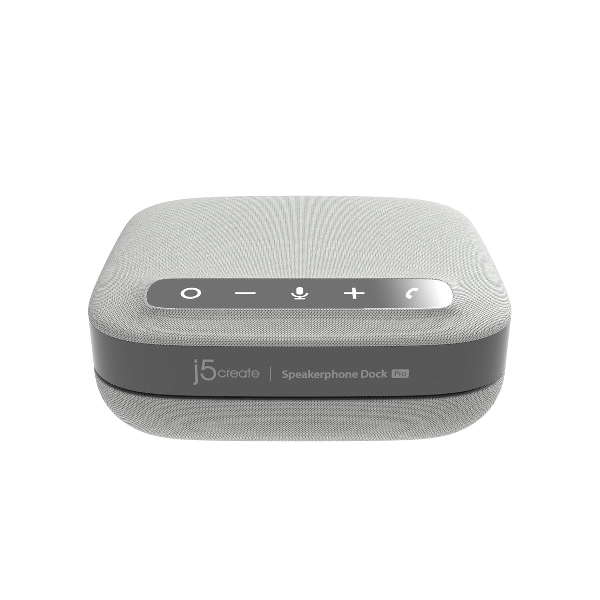 j5create USB-C Dual 4K Speakerphone Dock Pro, Dual 4K HDMI Audio Dock for Video Conference, USB-A x 2, USB-C, Gigabit ethernet, Pass-Through Charging - Works with Teams, Zoom (JCDS337)