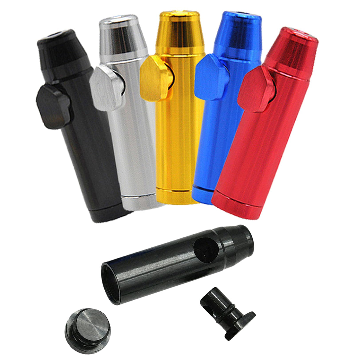 5pcs Metal Leak-Proof Pepper Shakers Set for Salt and Spice Kitchen Dispenser Kit Accesories