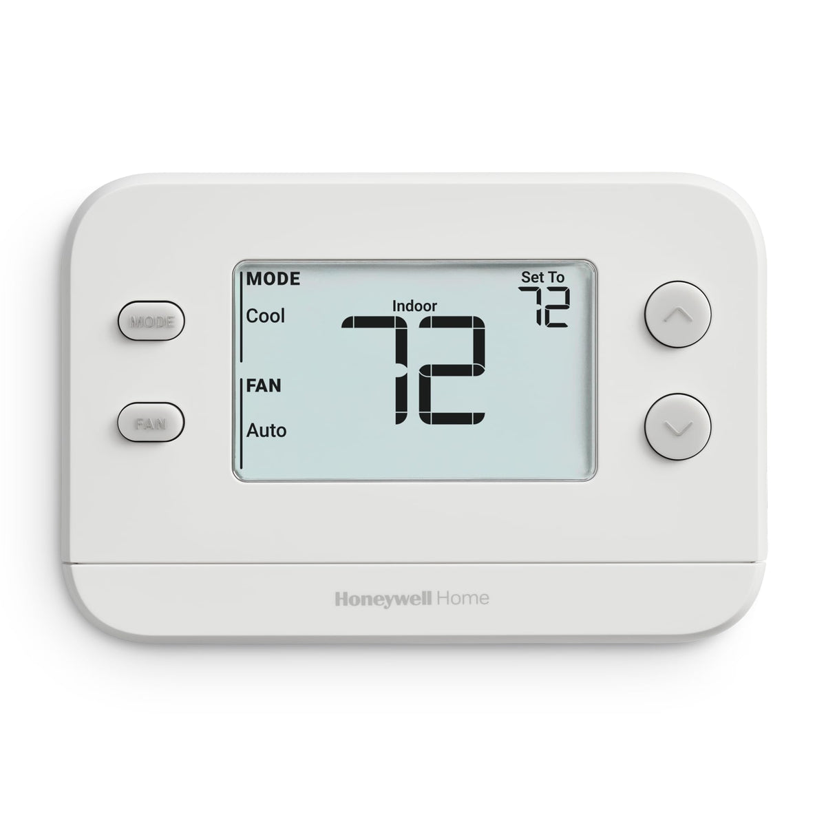 NEW! Honeywell Home Non-Programmable Thermostat, Single-Stage, 1 Heat/1 Cool Compatibility, X1N, White