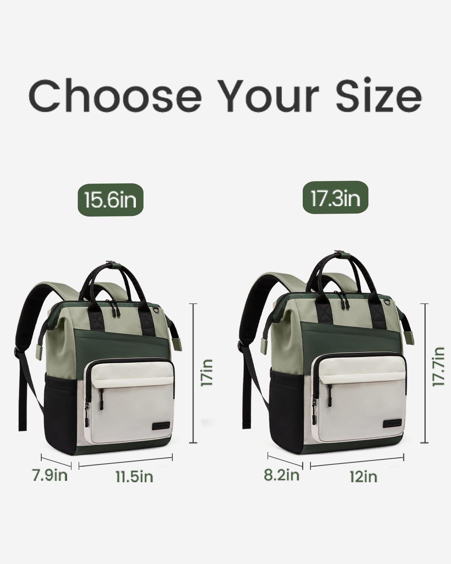 LOVEVOOK Laptop Backpack for Women, 15.6 Inch Travel Backpack for Work College Business, Water Resistant Teacher Nurse Bag with Large Capacity, School Bookbag Bags Cute Daypack for Woman Girls