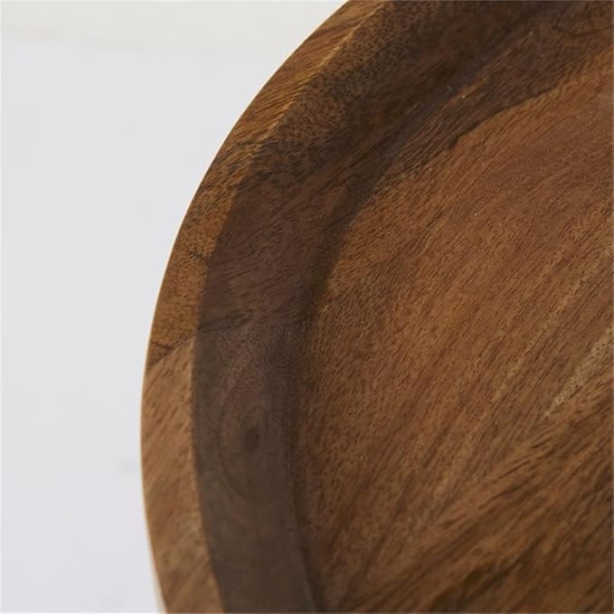 Pemberly Row Nesting Side Tables, 22.5Lx22.5Wx20.8H, Mango Wood Tray Tops