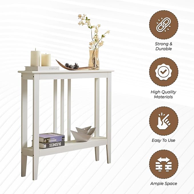 Kings Brand Furniture Narrow Console Table