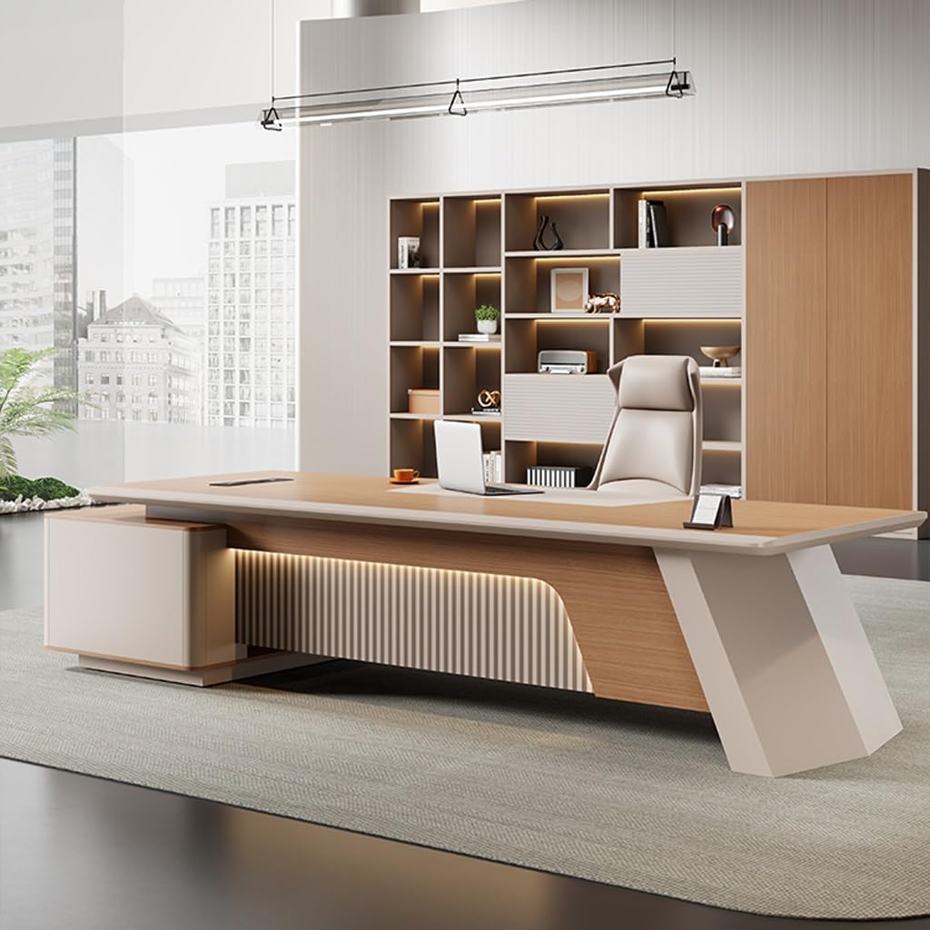 Computer Desk Modern Executive Desk Furniture for CEOS and Managers Office Desks