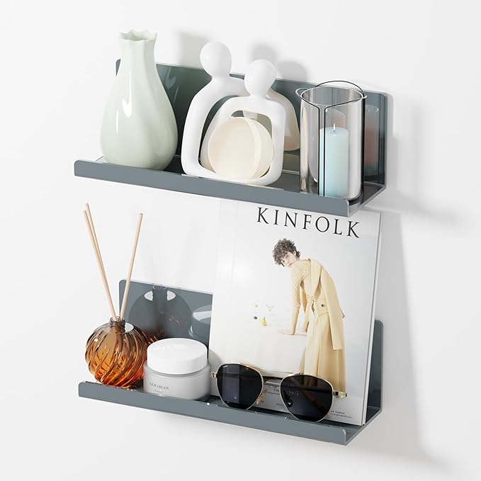 PAVSTINE Adhesive Floating Shelves