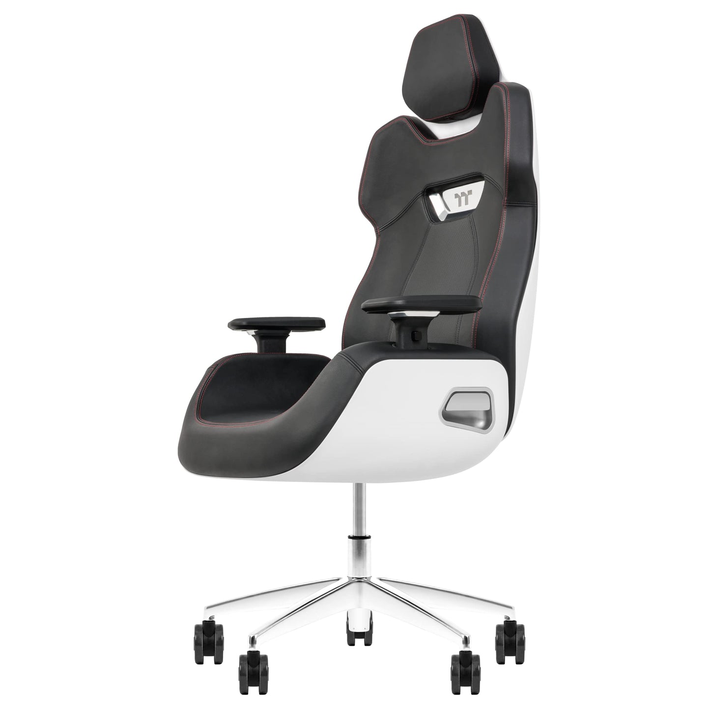 Thermaltake Argent E700 Real Leather Gaming Chair (Glacier White) Design by Studio F∙A∙Porsche, GGC-ARG-BWLFDL-01