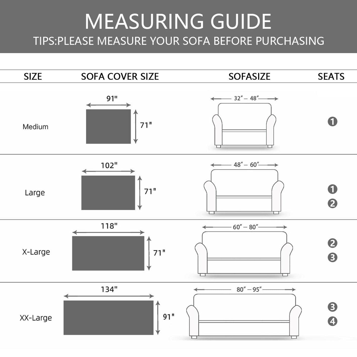 MEETSKY Sofa Covers Couch Covers for 3 Cushion Couch Sofa L Shape Sectional Couch Covers for Dogs Washable Luxury Bed Blanket Couch Protector for Pets, Kids(X-Large: 71" x 118", Chocolate)