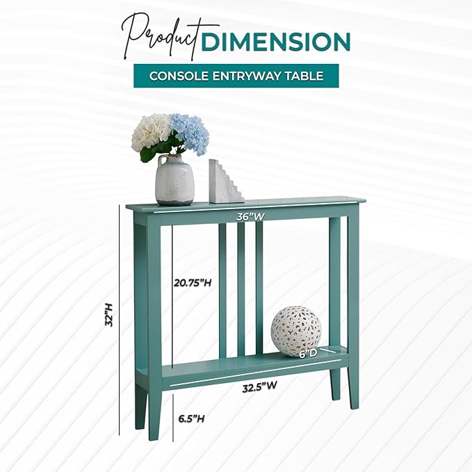 Kings Brand Furniture Narrow Console Table