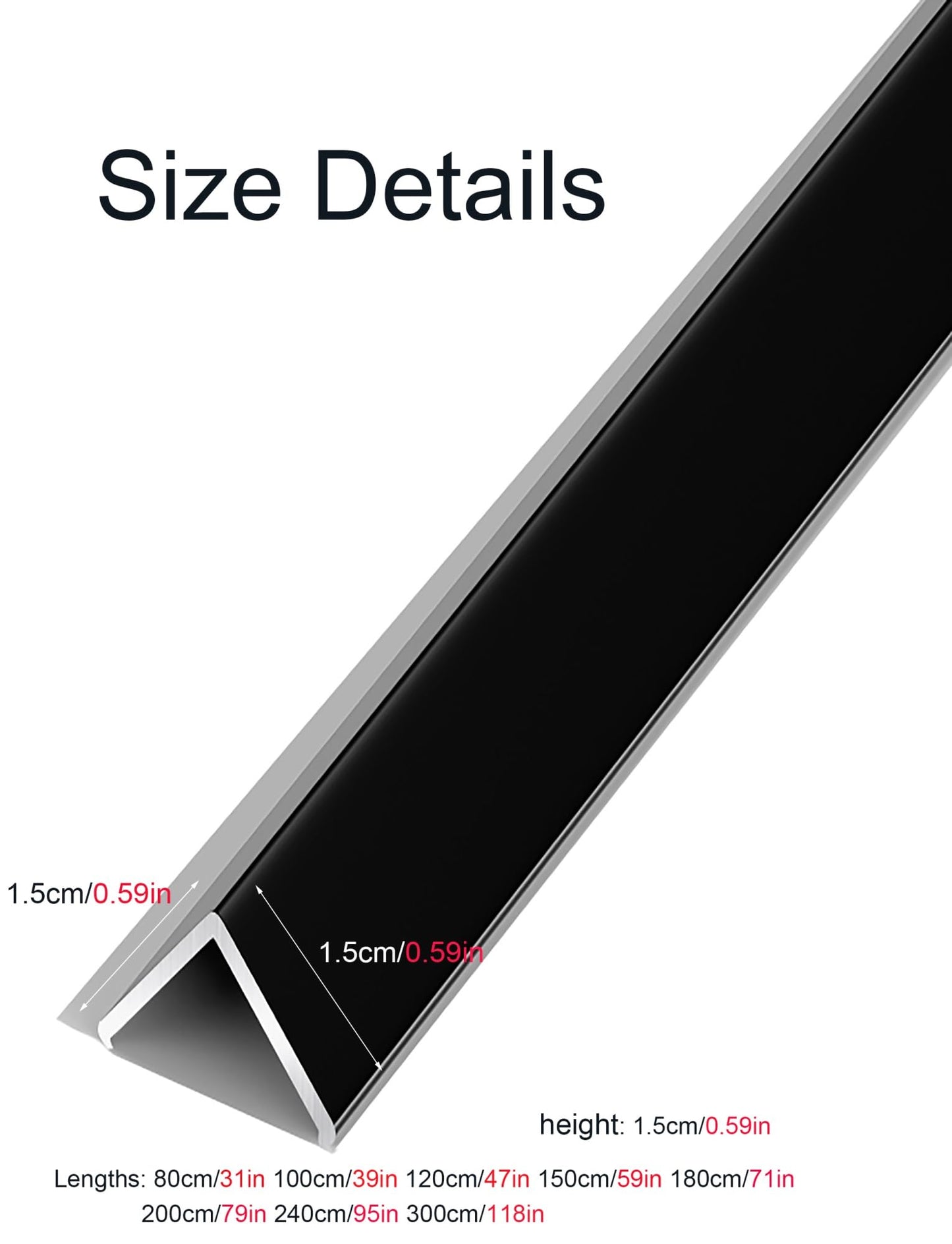 Thickened Gold Aluminum Alloy Corner Protector 71in/180cm - No Hole Punching, Durable Edge Guard for Home & Office Safety, Stylish Furniture Corner Protection, Decorative Corner Guard