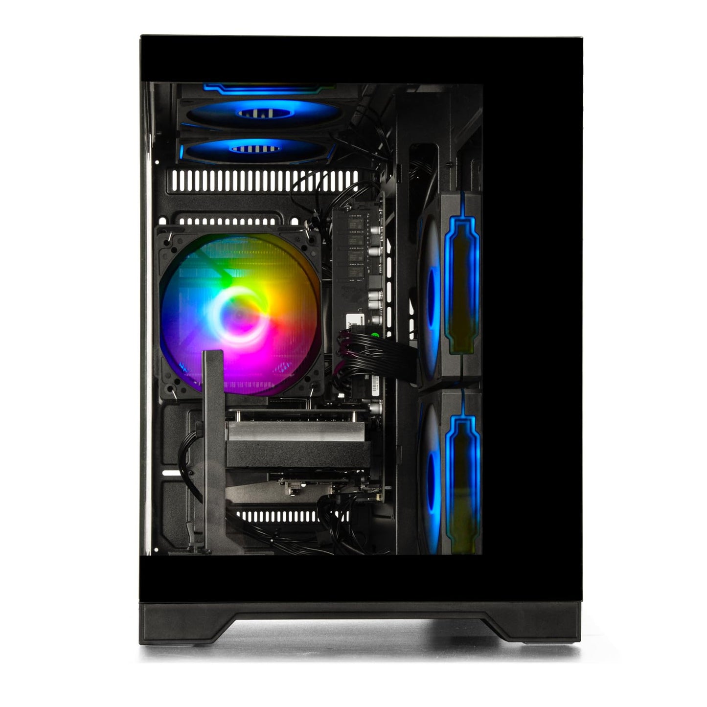 WIWB Gaming Desktop PC – Ryzen 5 4500, GeForce RTX 3050, 16GB DDR4 RAM, 512GB NVMe SSD, WiFi 6 – Desktop for Gaming, Streaming, School, Home Office & Everyday Use