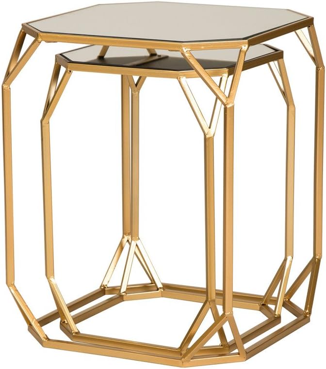 Glitzhome Modern Nesting Tables, Side/End Tables