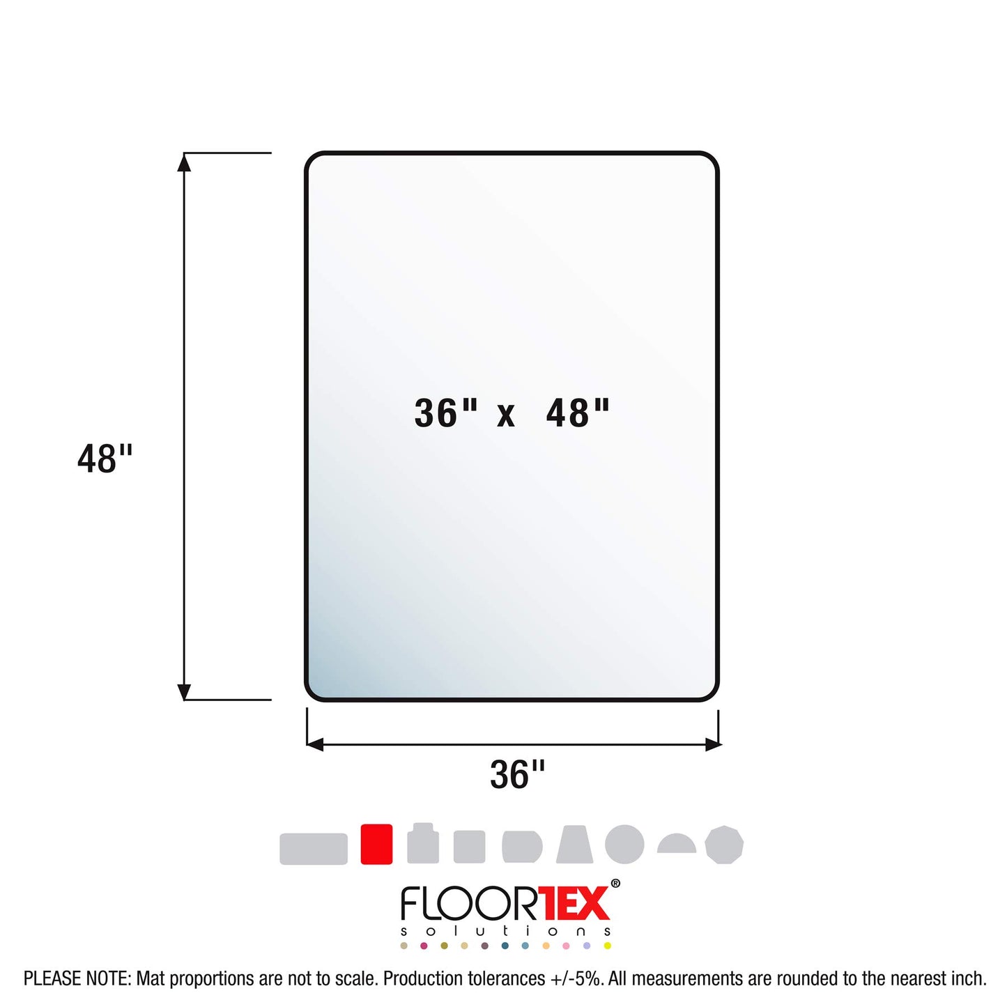 "Floortex Polycarbonate Drops Photo Chair Mat 36"" x 48"" for Carpets and Hard Floors", drops print (FC229220ECDR)