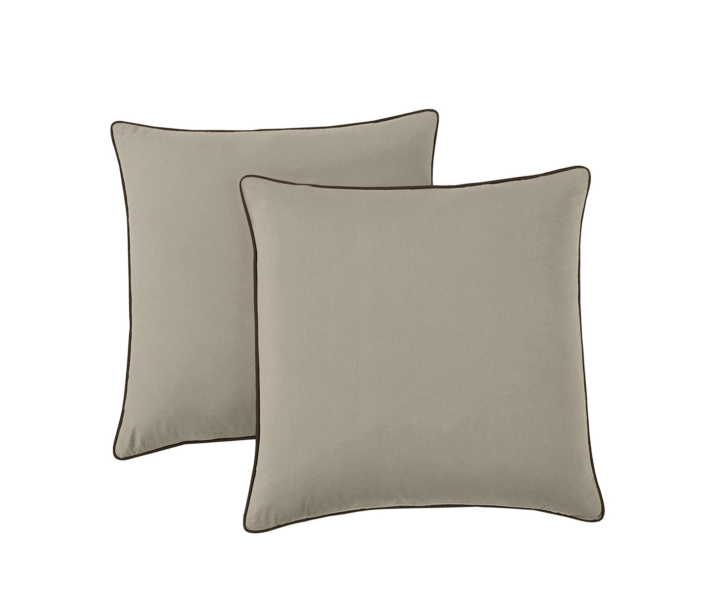 Chezmoi Collection Loft 8-Piece Luxury Striped Comforter Set (Full, Burgundy/Coffee/Brown)