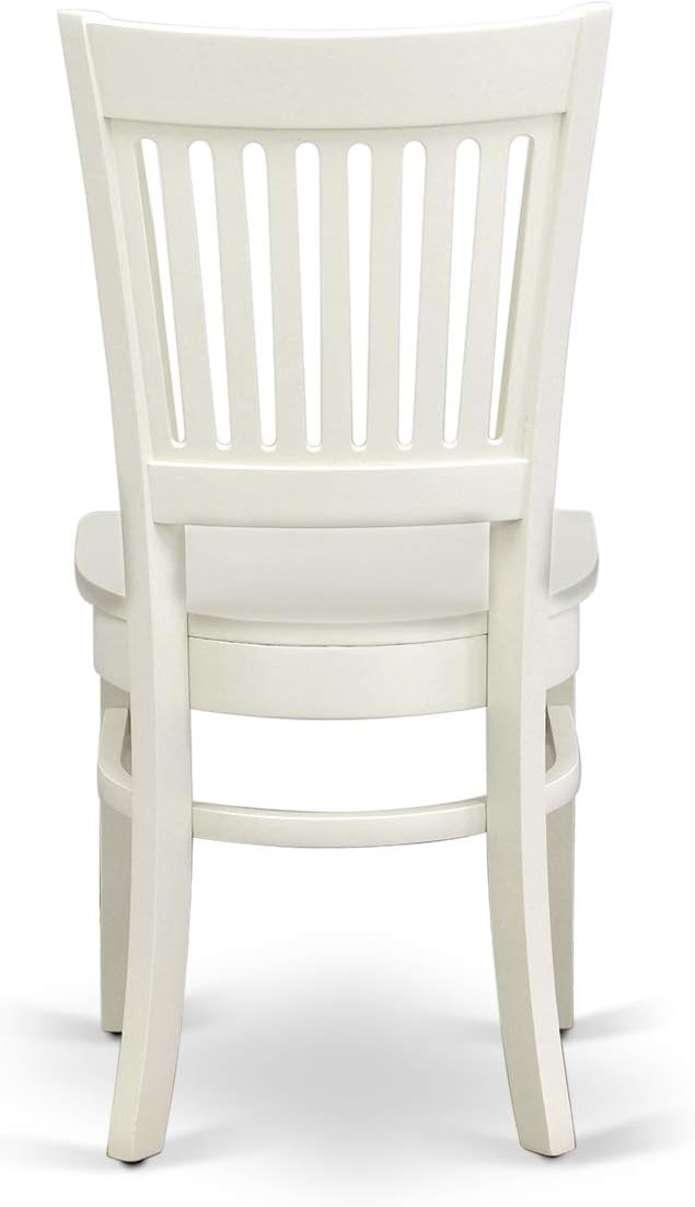 East West Furniture ANVA3-LWH-W 3 Piece Dining Room Furniture Set Contains a