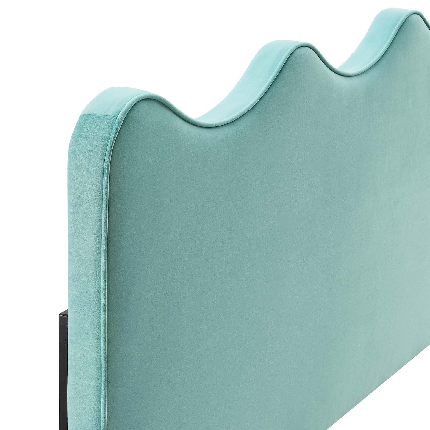 Modway Athena Performance Velvet Full/Queen Headboard in Mint