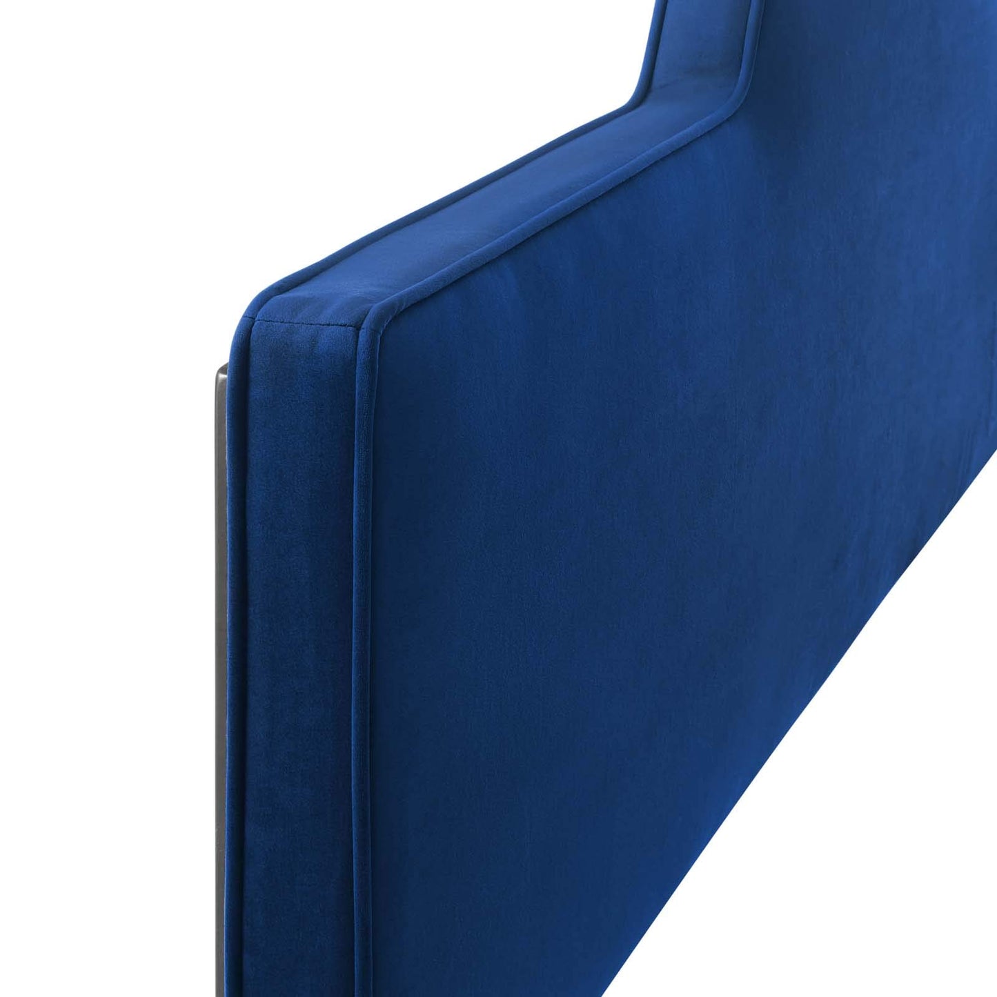 Modway MOD-6302-NAV Dawn Twin Performance Velvet Headboard, Navy