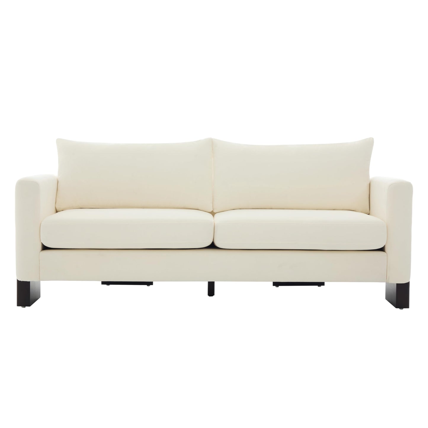Christopher Knight Home Cozy Oversized 3-Seater Sofa Set with Two Single Chairs, Comfortable Modern Lounge Couch for Living Room or Office, Beige Chenille Fabric 5-Seater Sofa Set with Rubberwood Legs