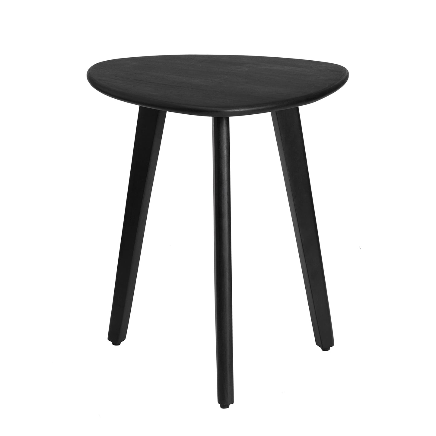 MH London Side Table - Wandsworth Wooden End Table - Exclusively Designed Hand Crafted Small Tables - Contemporary Triangle End Table for Living Room, Bedroom Bedside Tables and Office