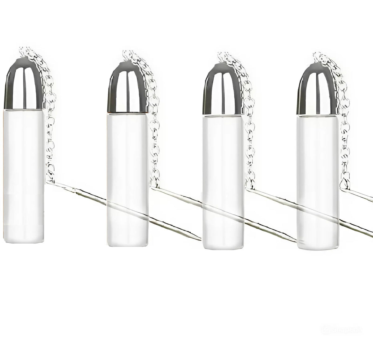 REDHATNHH 4 Pack Glass Leak-Proof Bottle Portable Pepper Shaker Outdoor Camping Travel, Airtight Portable Containers for Camping and Travel