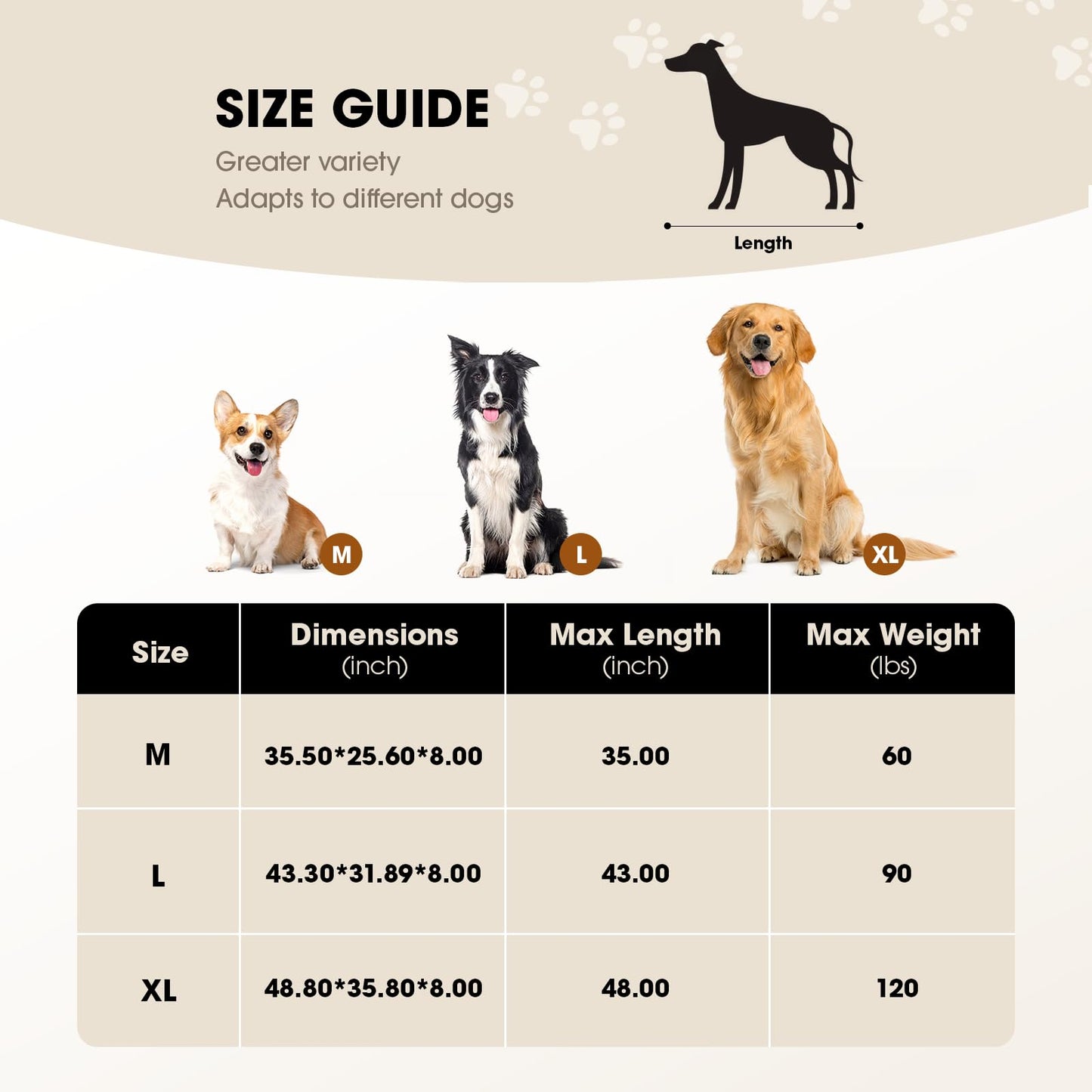 Czpalo Elevated Dog Bed, Raised Outdoor Pet Bed for Large Sized Dog, Portable Cooling Pet Cot with Breathable & Washable Mesh, Indoor & Outdoor Pet Hammock with Skid-Resistant Feet.