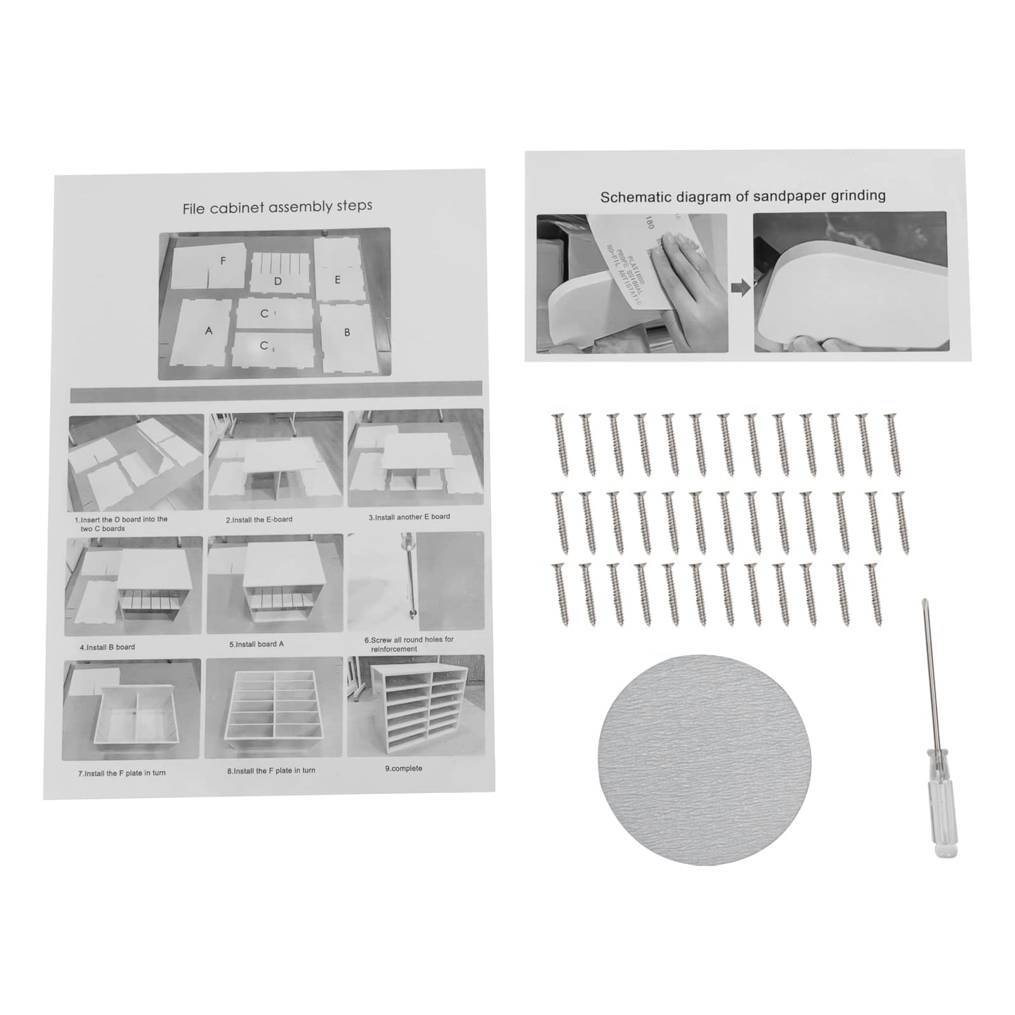 TuBaSaki Literature Organizer 27 Slots Compartments Desktop File Sorter Mail Center Paper Storage Cabinet Home & Office Mailbox School Classroom Keepers