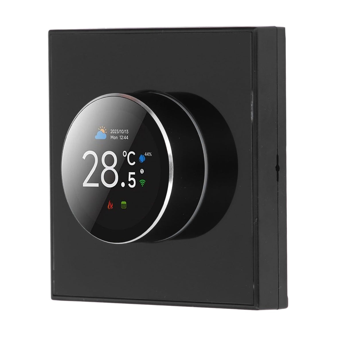 WiFi Smart Thermostat,Temperature Controller,Smart Thermostat for Home,Voice Compatible with Tuya,Heating Digital Thermometer with 1.32in TFT Screen