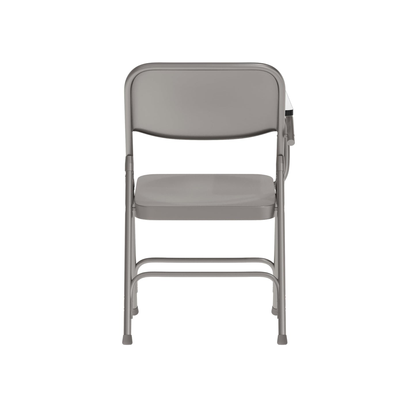 Flash Furniture Rutherford Steel Folding Chair with Right Handed Tablet Arm, Commercial Foldable Conference Room Tablet Arm Chair, Set of 2, Gray