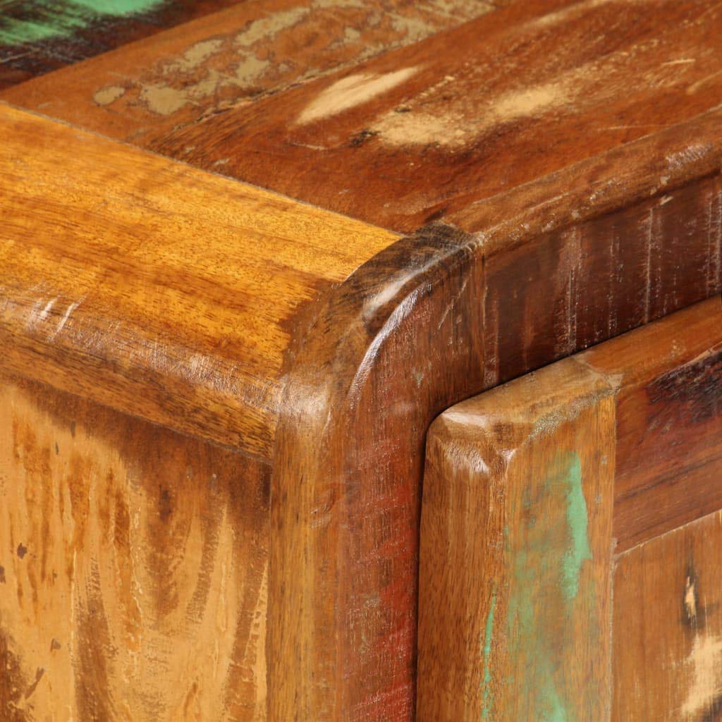 Side tables for living room Side tables for bedroom Bedroom storage Side tables for sofa Small tables for farmhouse Side tables for storage Bedside Cabinet 19.7"x11.8"x19.7" Solid Reclaimed Wood