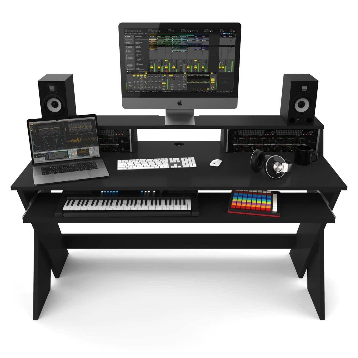 Glorious Sound Desk Pro Professional Studio Workstation in Black