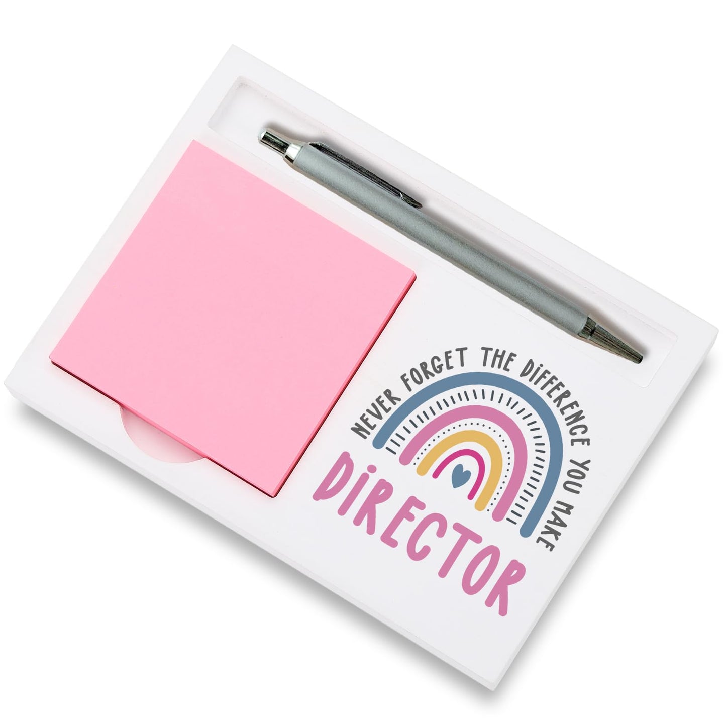 Director Gifts Sticky Note Holder, Thank You Gift for School Director, Program Executive Leader, Education Appreciation Week, Graduation or Holiday Recognition PB054