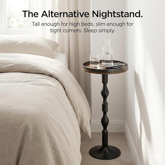 Small Round Side Table, Drink Table