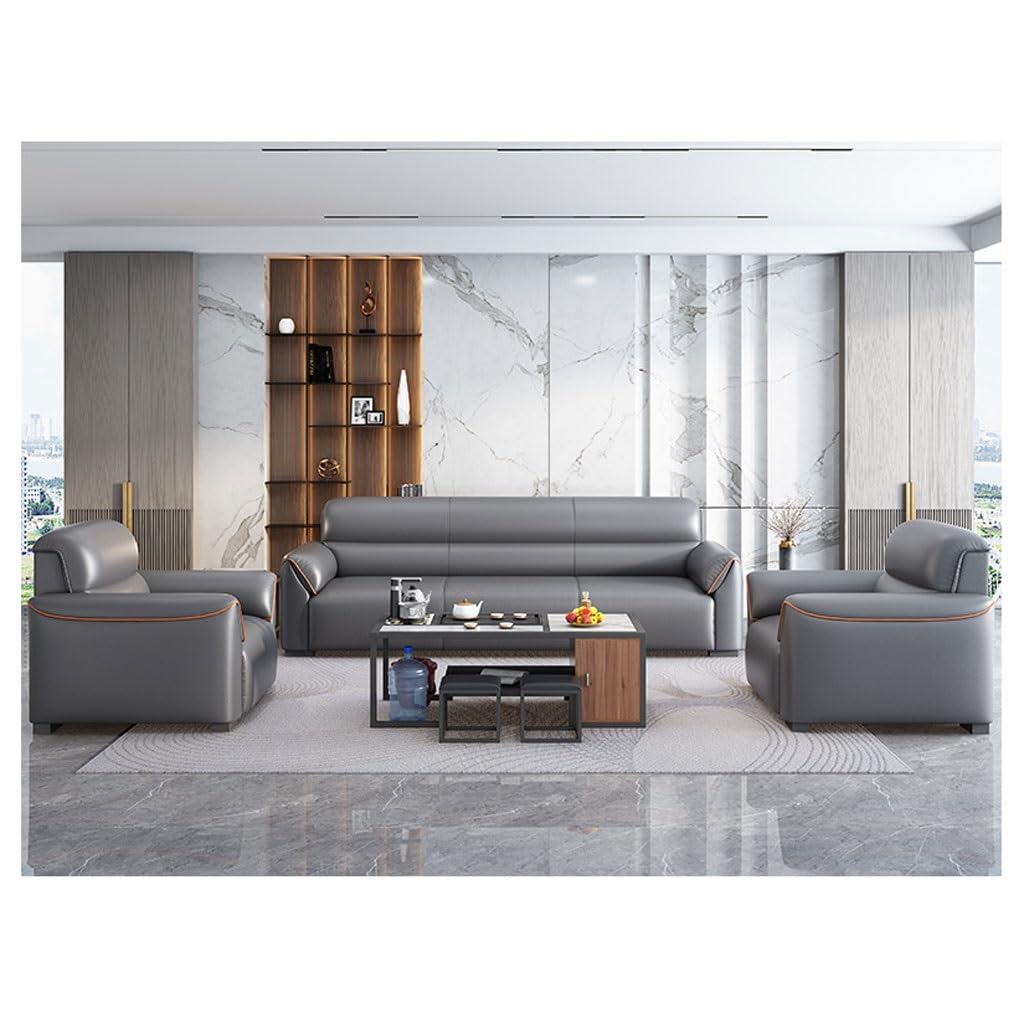 ULTRAWAVE Sofa for Living Room Simple Office Sofa Business Reception Room Reception Area Office Multifunctional Sofa Couch(C1)