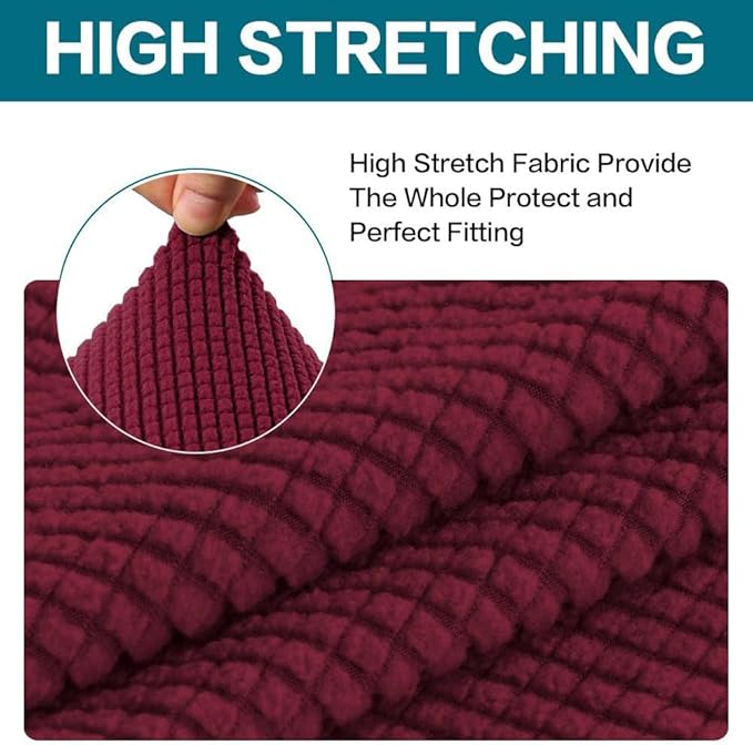 Turquoize Stretch Sofa Slipcover 2 Pieces Sofa Cover Couch Cover