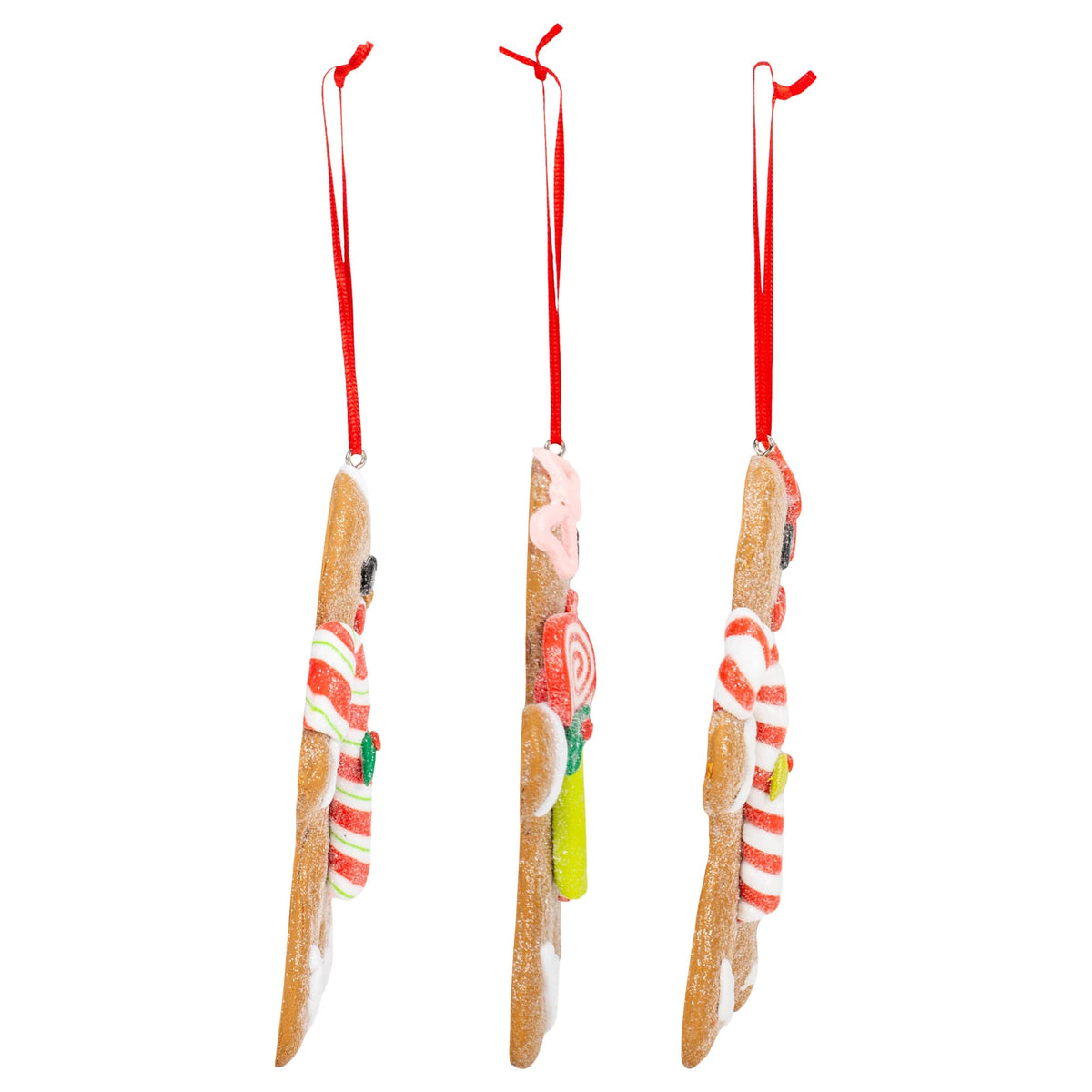 Gingerbread Man PVC Ornament by RAZ Imports, Inc