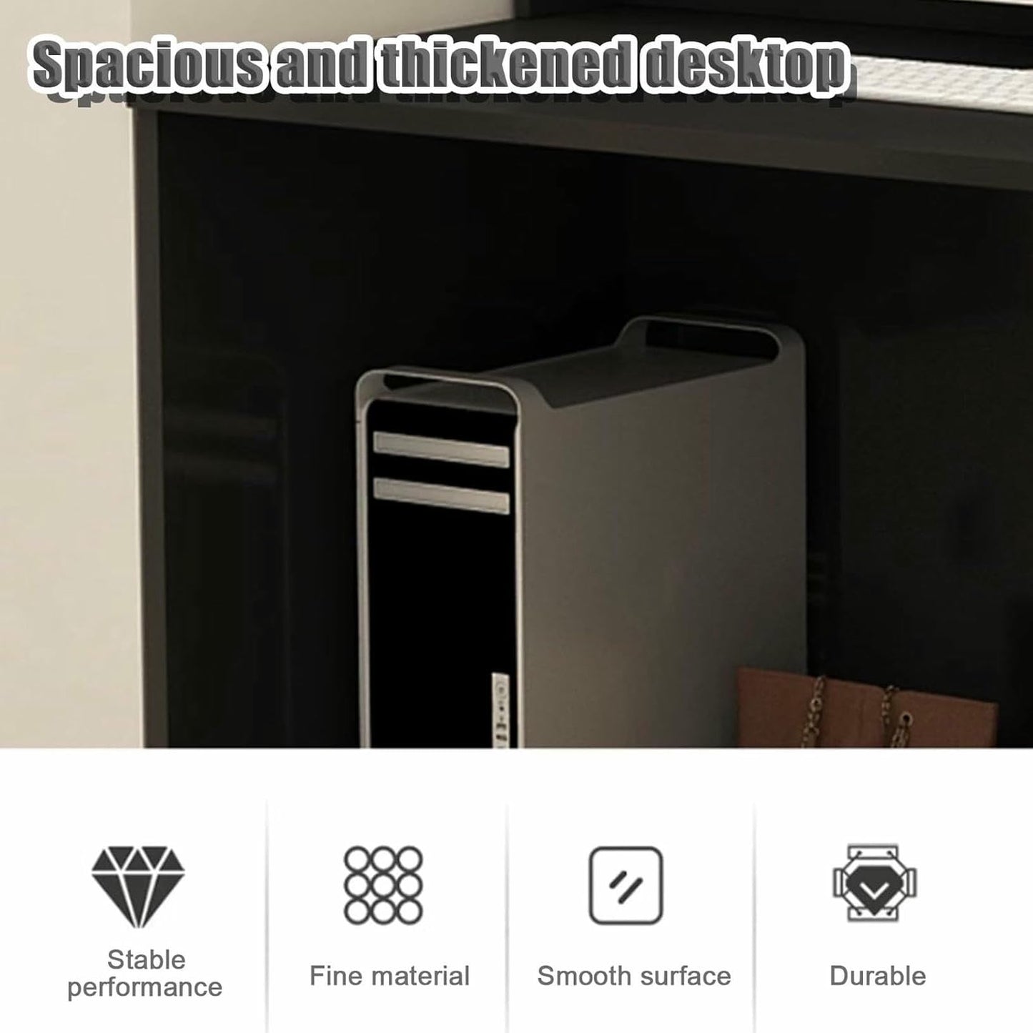 GFXYQPDNV Reception Desk with Counter Drawers & Storage Shelves, Reception Room Tables，Front Desk Reception Counter,Modern Checkout Counter with Storage, for Store Hotel Office