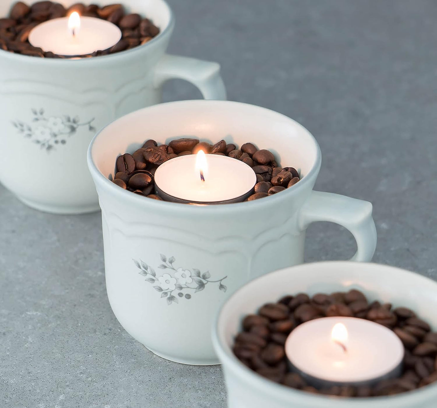 Stonebriar White Unscented Smokeless Long Burning Tea Light Candles with 8 Hour Burn Time, 200 Count