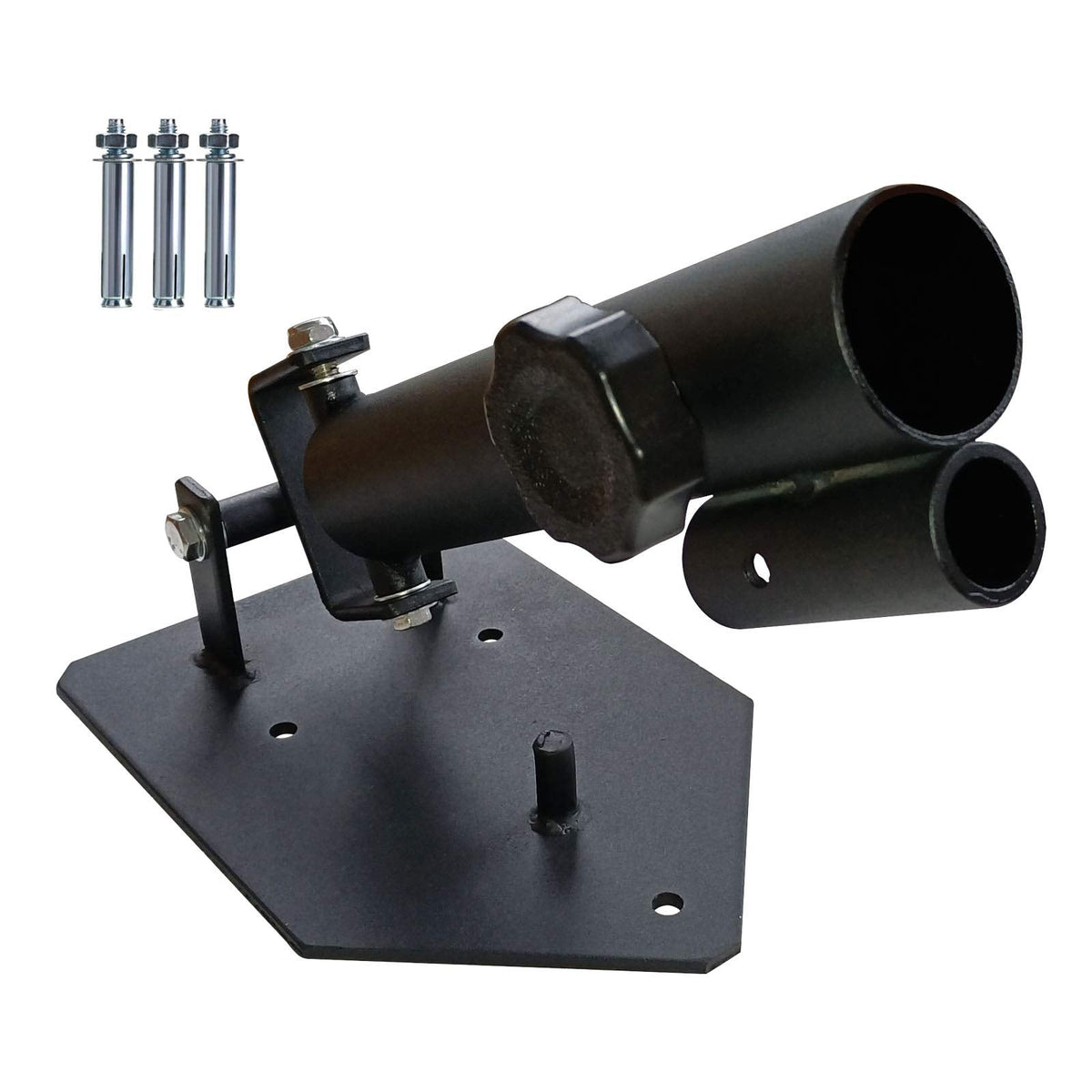 MARSAFIT Landmine Base Portable Barbell, Deluxe T bar Row Attachment, landmine attachment for barbell fits 1 Inch Standard and 2 Inch Bars